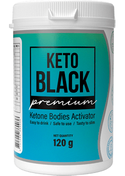 Prášek Keto Black